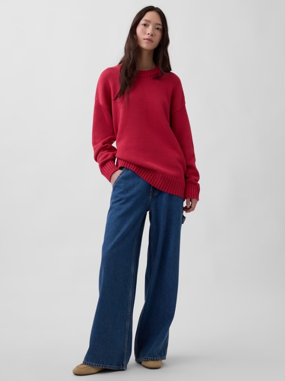 100% Cotton Relaxed GAP Sweater
